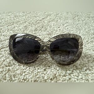 Linda Farrow x Charlotte Olympia Feather Cat Eye